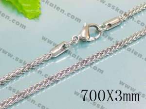Stainless Steel Necklace - KN6559-Z