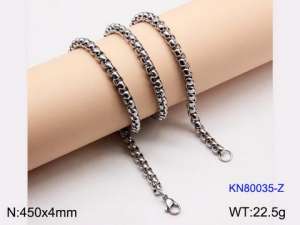 Stainless Steel Necklace - KN80035-Z