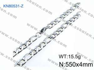Stainless Steel Necklace - KN80530-Z