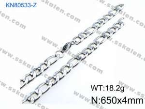 Stainless Steel Necklace - KN80532-Z