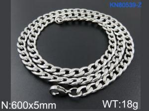 Stainless Steel Necklace - KN80538-Z