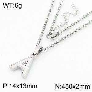 Stainless Steel Necklace - KN81179-K