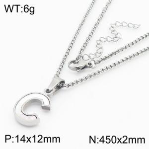 Stainless Steel Necklace - KN81181-K