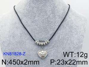 Stainless Steel Necklace - KN81828-Z