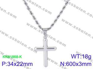 Stainless Steel Necklace - KN81868-K
