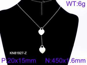 Stainless Steel Necklace - KN81927-Z