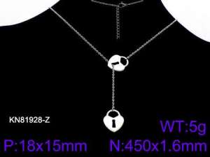 Stainless Steel Necklace - KN81928-Z