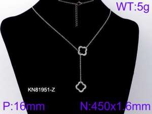 Stainless Steel Necklace - KN81951-Z