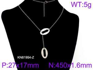 Stainless Steel Necklace - KN81954-Z