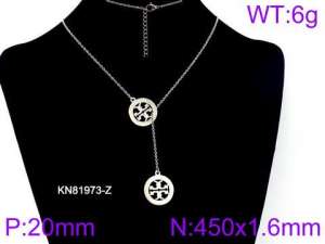 Stainless Steel Necklace - KN81973-Z