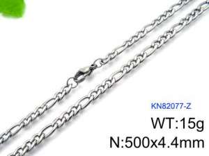 Stainless Steel Necklace - KN82077-Z