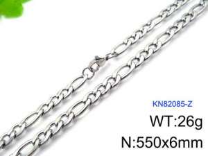 Stainless Steel Necklace - KN82085-Z
