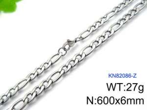 Stainless Steel Necklace - KN82086-Z