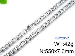 Stainless Steel Necklace - KN82091-Z