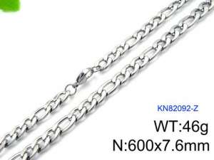 Stainless Steel Necklace - KN82092-Z
