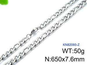 Stainless Steel Necklace - KN82093-Z