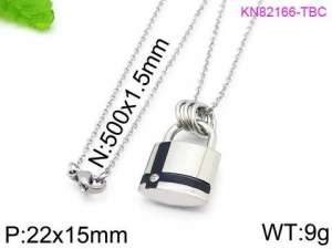 Stainless Steel Necklace - KN82166-TBC