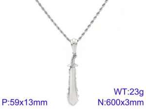 Stainless Steel Necklace - KN82188-BD