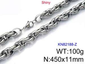 Stainless Steel Necklace - KN82188-Z