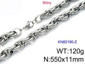 Stainless Steel Necklace - KN82190-Z