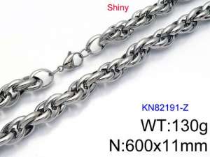 Stainless Steel Necklace - KN82191-Z