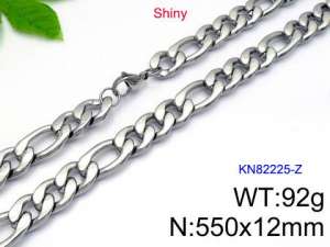 Stainless Steel Necklace - KN82225-Z