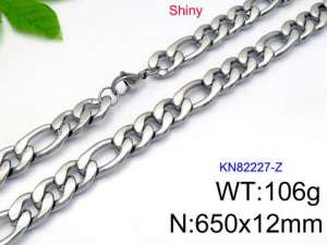 Stainless Steel Necklace - KN82227-Z