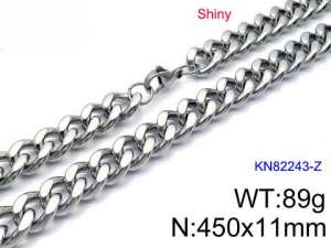 Stainless Steel Necklace - KN82243-Z