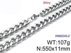 Stainless Steel Necklace - KN82245-Z