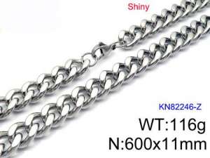 Stainless Steel Necklace - KN82246-Z