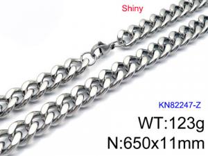 Stainless Steel Necklace - KN82247-Z