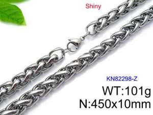 Stainless Steel Necklace - KN82298-Z
