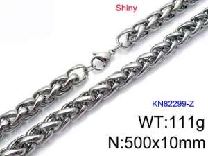 Stainless Steel Necklace - KN82299-Z