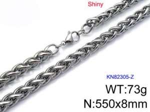 Stainless Steel Necklace - KN82305-Z