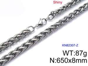 Stainless Steel Necklace - KN82307-Z