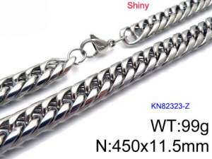 Stainless Steel Necklace - KN82323-Z