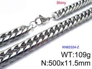 Stainless Steel Necklace - KN82324-Z