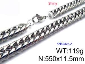 Stainless Steel Necklace - KN82325-Z