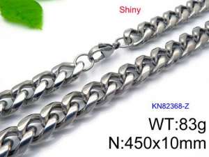 Stainless Steel Necklace - KN82368-Z