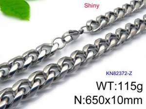 Stainless Steel Necklace - KN82372-Z