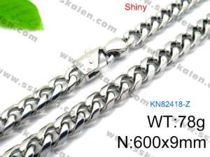 Stainless Steel Necklace - KN82418-Z