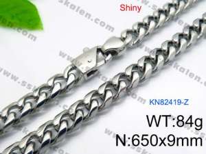 Stainless Steel Necklace - KN82419-Z