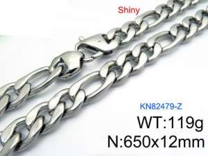 Stainless Steel Necklace - KN82479-Z