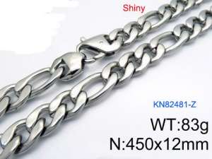 Stainless Steel Necklace - KN82481-Z