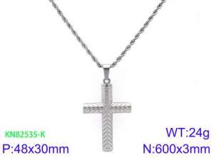 Stainless Steel Necklace - KN82535-K