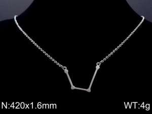 Stainless Steel Necklace - KN82605-Z