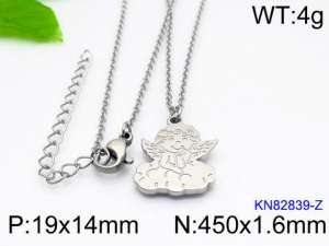Stainless Steel Necklace - KN82839-Z