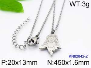 Stainless Steel Necklace - KN82842-Z