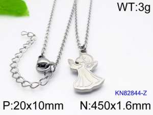 Stainless Steel Necklace - KN82844-Z