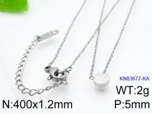 Stainless Steel Necklace - KN83677-KA